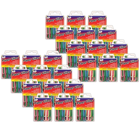 The Pencil Grip The Classics Paper Clips, 2in, Assorted Colors, PK720 TPG238